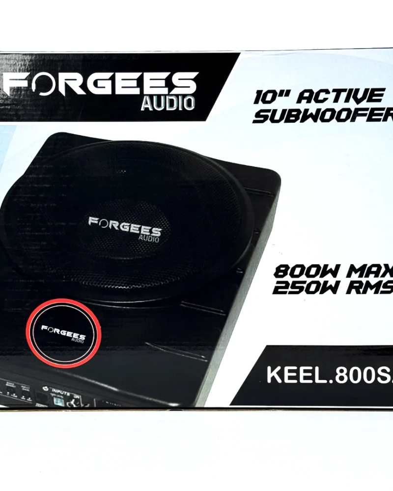 Subwoofer Amplificado 10\'\' Forgees 800w KEEL.800SA