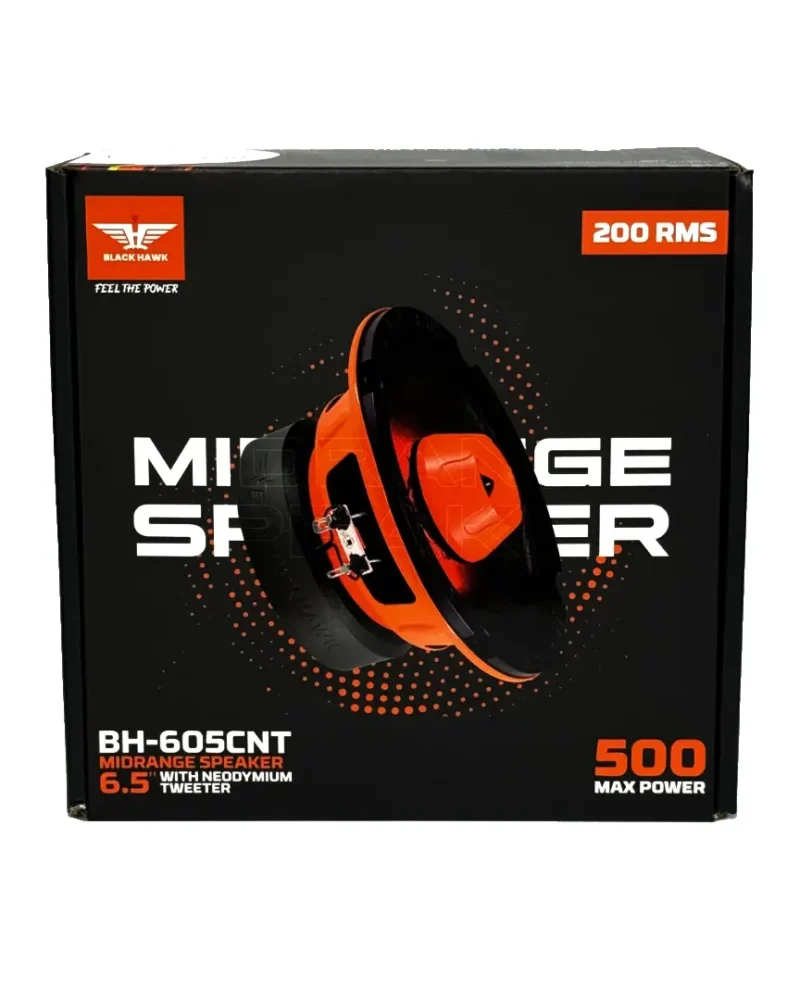 Medio Rango Coaxial Black Hawk BH-605CNT