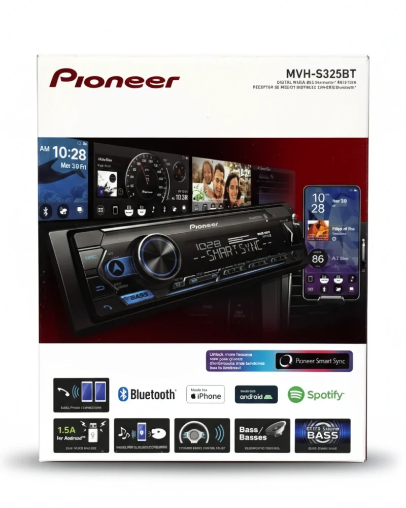 Autoradio 1-Din Pioneer MVH-S325BT