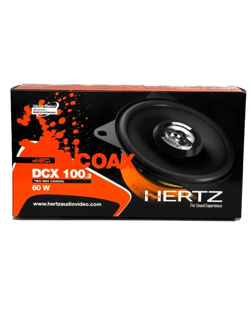Parlantes Coaxiales Hertz DCX 100.3