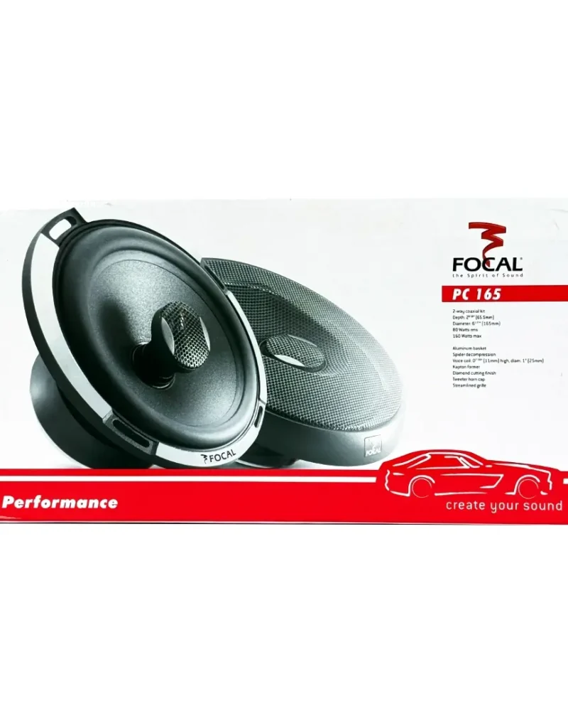 Parlantes Coaxiales Focal PC 165